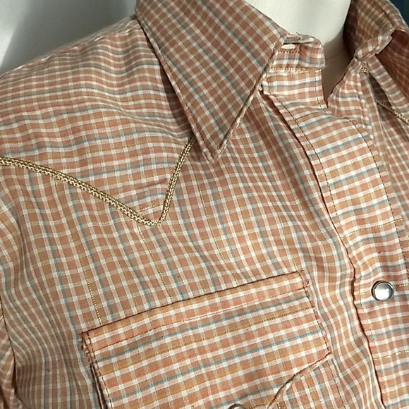 VTG 70's Rockmount Ranch Wear western shirt - Picture 6 of 14